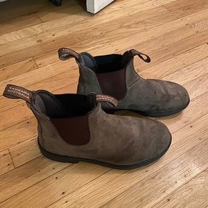 Blundstone 1459 Boots Olive Suede